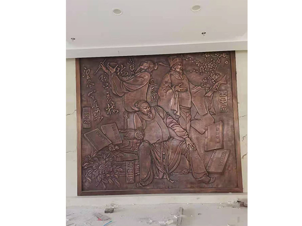 銅浮雕作品